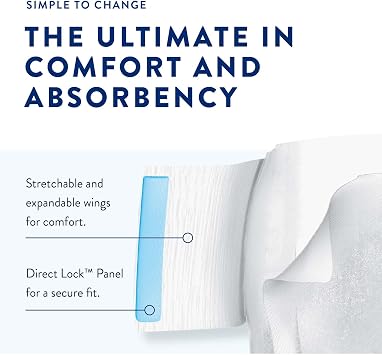Prevail Air Overnight Adult Incontinence Brief Size 3 / X-Large Heavy Absorbency Overnight, NGX-014, Overnight, 60 Ct