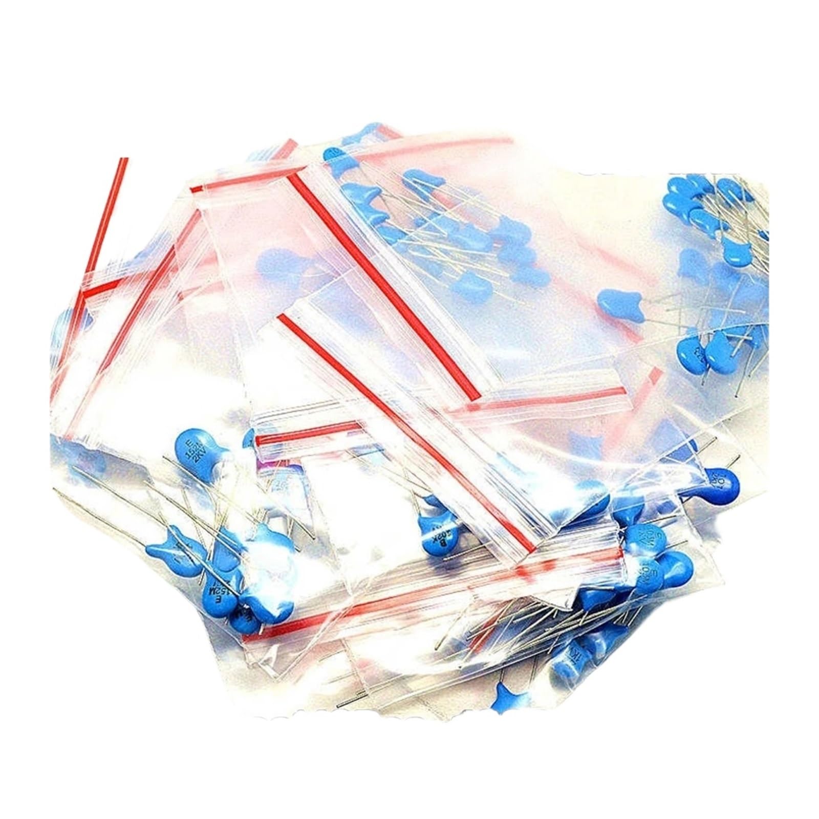 YIPOST DIY KIT 180pcs=18value*10pcs 3KV Ceramic Capacitor KIT 3KV 5P 10P 22P 30P 47P 56P 100P 150P 220P 330P 470P 102 222 332 472 103