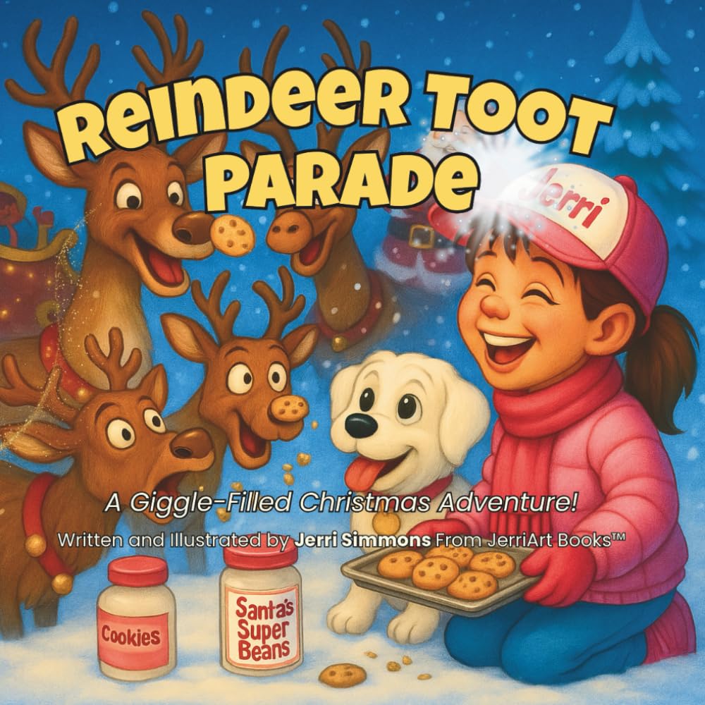 Reindeer Toot Parade: A Giggle-Filled Christmas Adventure!