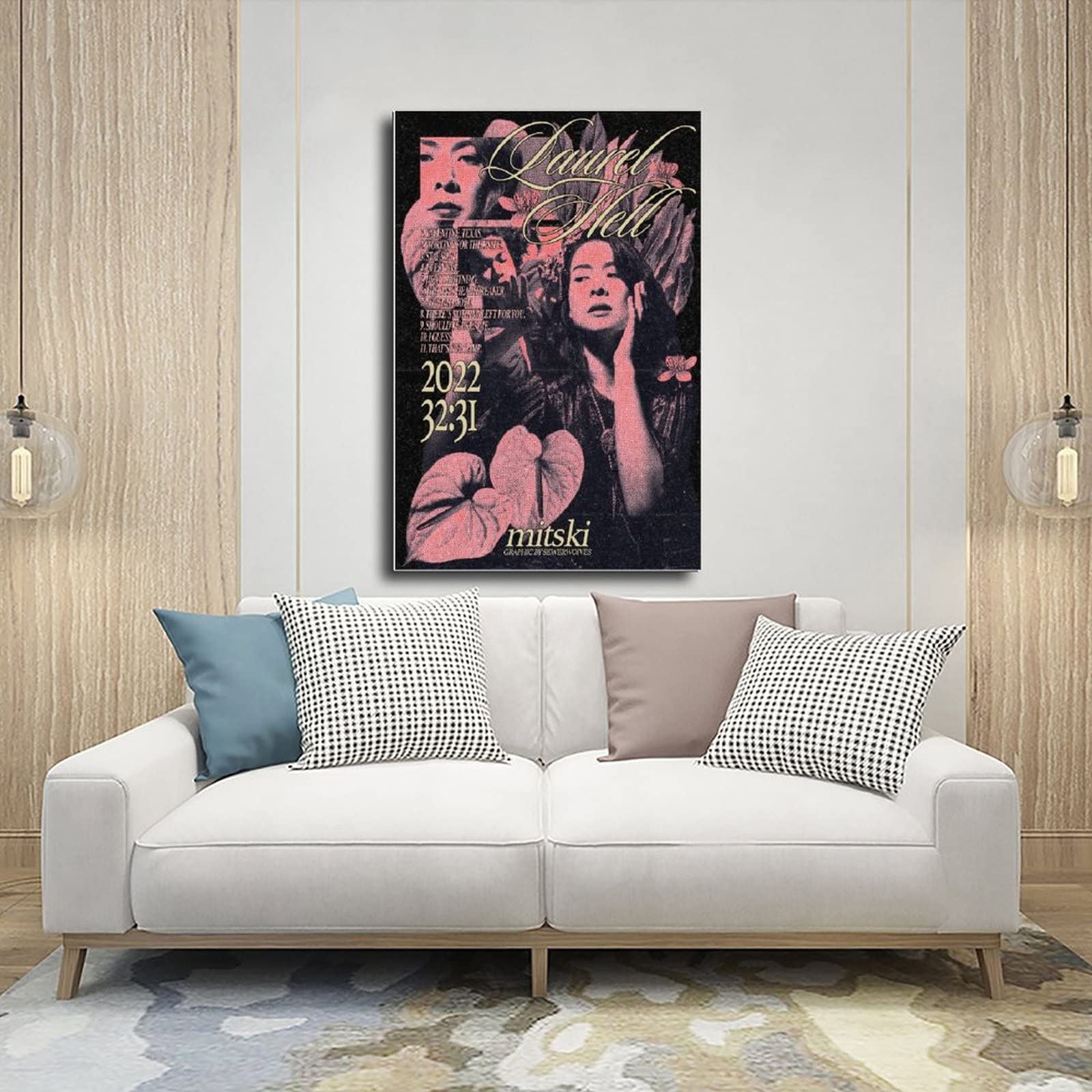 Amazon.com: Vintage Music Poster Canvas Poster Bedroom Decor