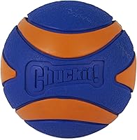 Vista 4 de CHUCKIT Pelota ultra chirriadora para perros pequeños, pequeña