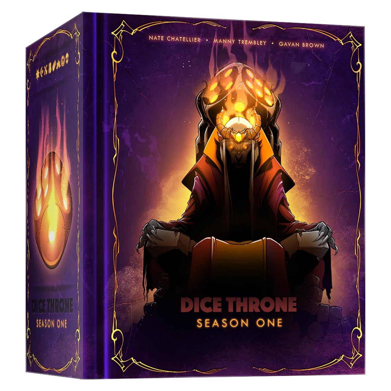 Dice Throne | Dice Throne: Season One - Battle Chest | Juego De Mesa, Combate con Dados Autónomo, 8 Héroes Únicos, Juego por Equipos Y Todos contra Todos | 2-6 Jugadores | 20-40 Minutos