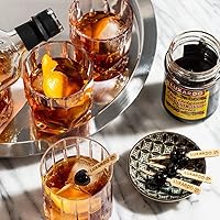 Vista 3 de Luxardo Cerezas marrasquinas originales Cerezas gourmet italianas al marrasquino para postres antiguos, Manhattan y postres Aproximadamente 65