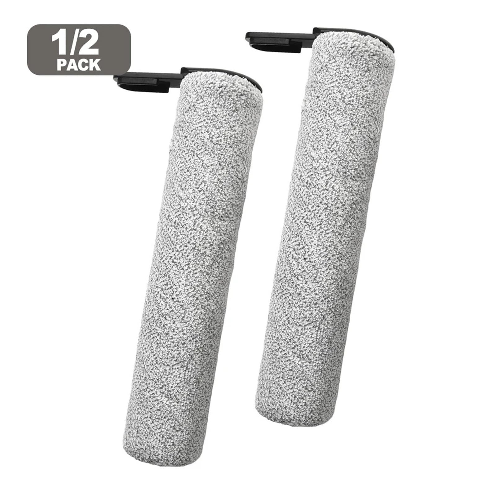 Compatible Con Laresar, M3, Repuesto De Cepillo De Rodillo For Aspiradora Inalámbrica En Seco Y Húmedo, Pieza Accesorio De Cepillo De Lavado, Color Gris(2pcs)
