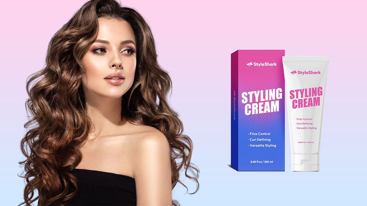 Amazon.com: StyleShark 3 in 1 Styling Cream (250ml), Ultimate Curl