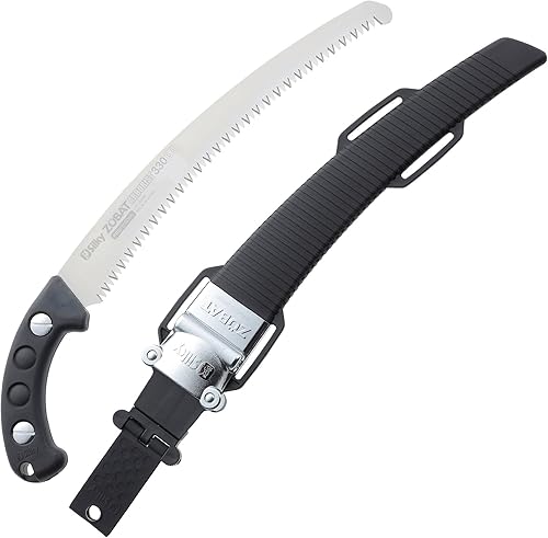 Miniatura 13 de Sierra de mano profesional Silky ZUBAT curva de 390 mm con dientes grandes (270-39)