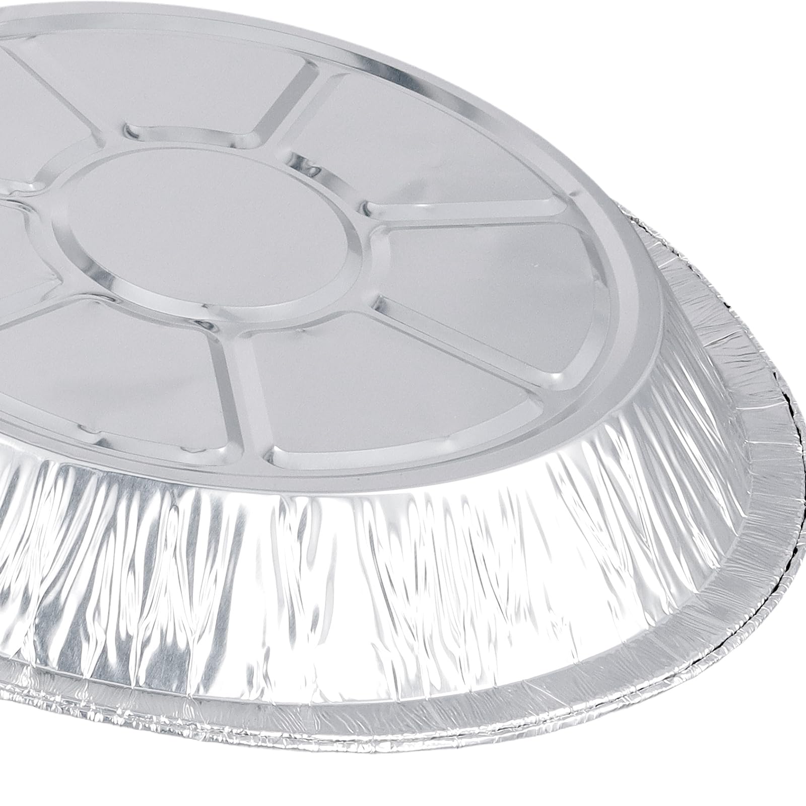 60 vassoi in alluminio da 22,9 cm per torte, torte, friggitrice ad aria