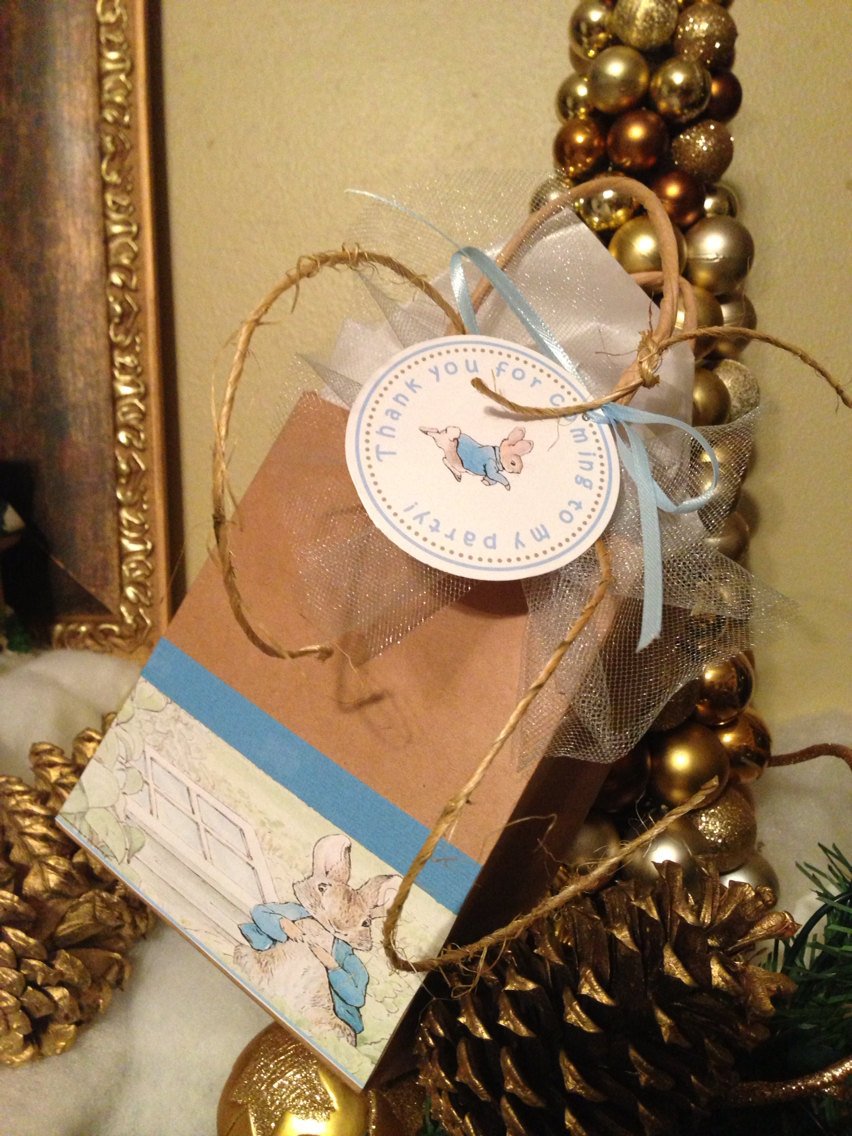 New. Peter Rabbit PARTY Favor BAGS Classic Edition