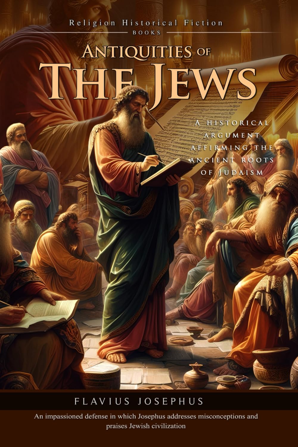 Antiquities of the Jews (Complete with Illustrated and Annotated)
