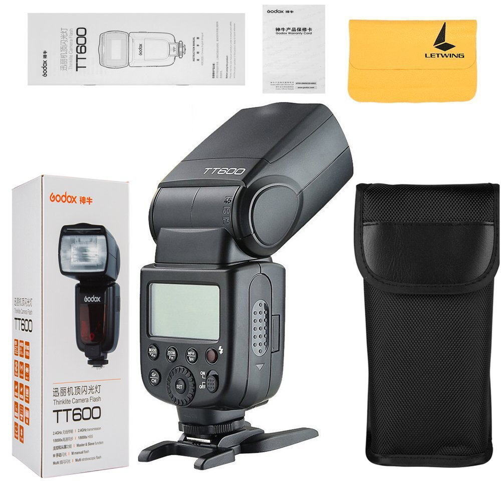 GODOX Tt600 2.4G Wireless Camera Flash Speedlite, Xpro-C