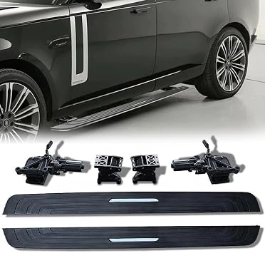 US Stock Deployable Original Style Electric Running Board Side Step Fits for Land Rover Range Rover SWB 2023 2024 2025 2026 Side Steps Running Boards