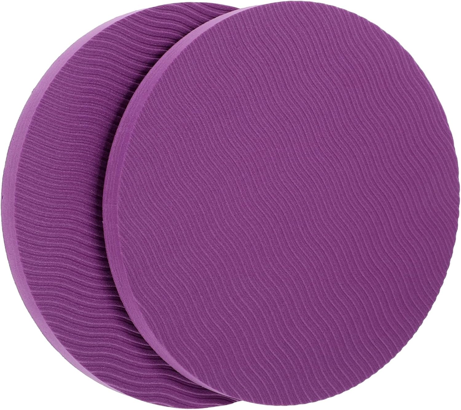 Kichvoe 2Pcs Skid Yoga Pads Cushioned Support Mats for Balance and Stability Lightweight Non Slip Exercise Pads for Home Fitness Gardening Yoga Training and Floor Protection