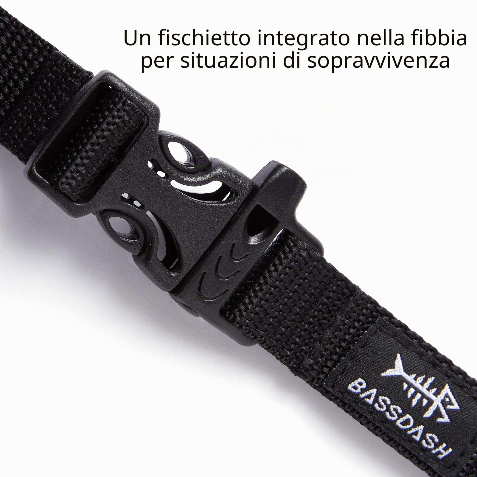 BASSDASH Spallacci imbottiti regolabili di ricambio per zaini impermeabili Nero