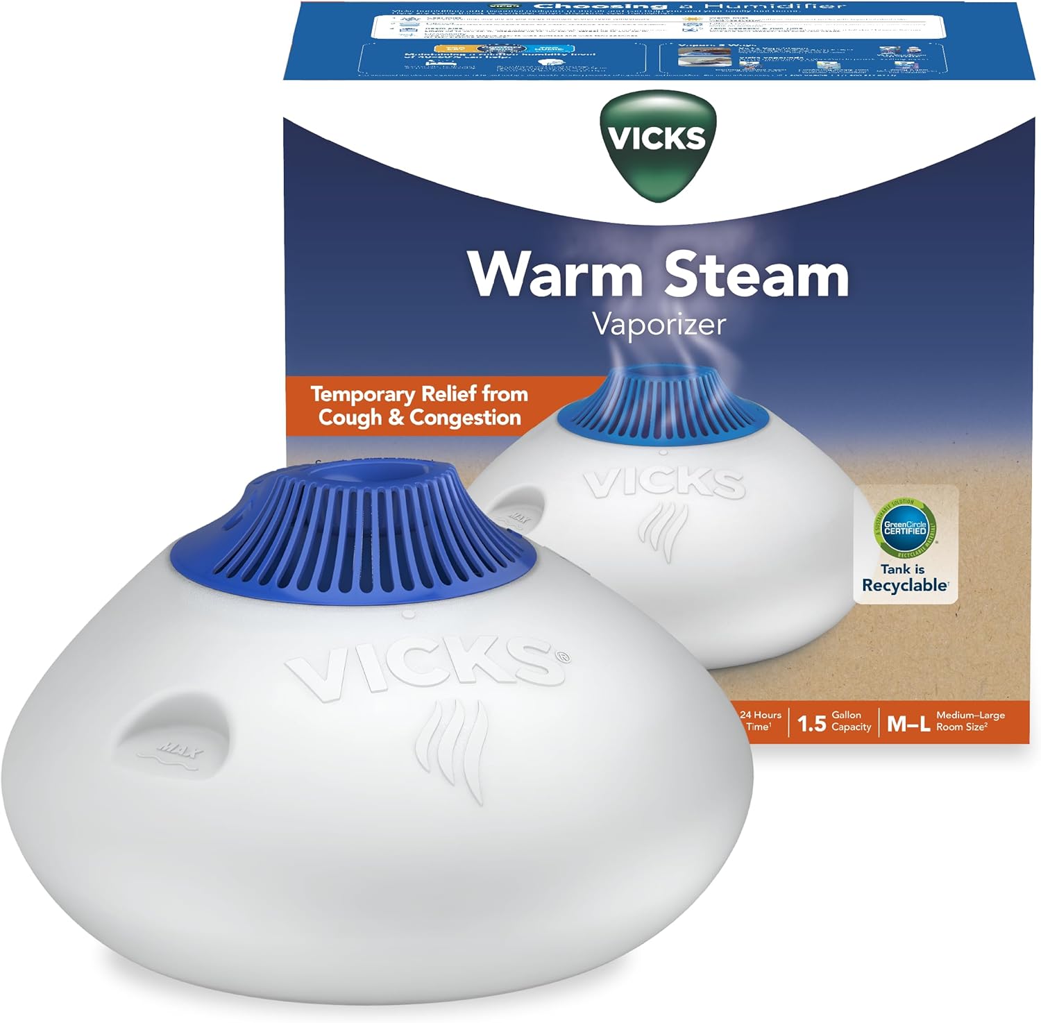 Vicks Warm Steam Vaporizer