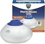 Vicks Warm Steam Vaporizer, Small to Medium Rooms, 1.5 Gallon Tank – Warm Mist Humidifier for Baby and Kids Rooms with Night Light, Works with Vicks VapoPads and VapoSteam