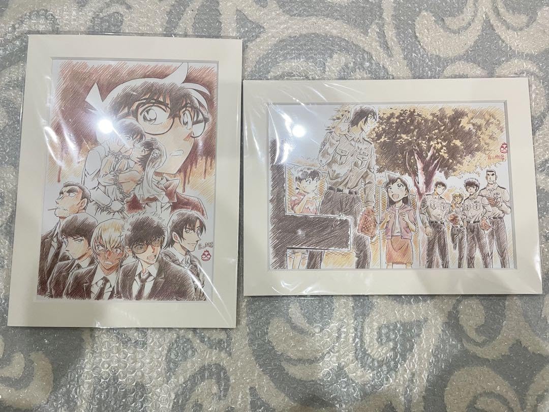 Amazon.co.jp: コナン 複製原画 ハロウィンの花嫁 ティザー 警察学校組