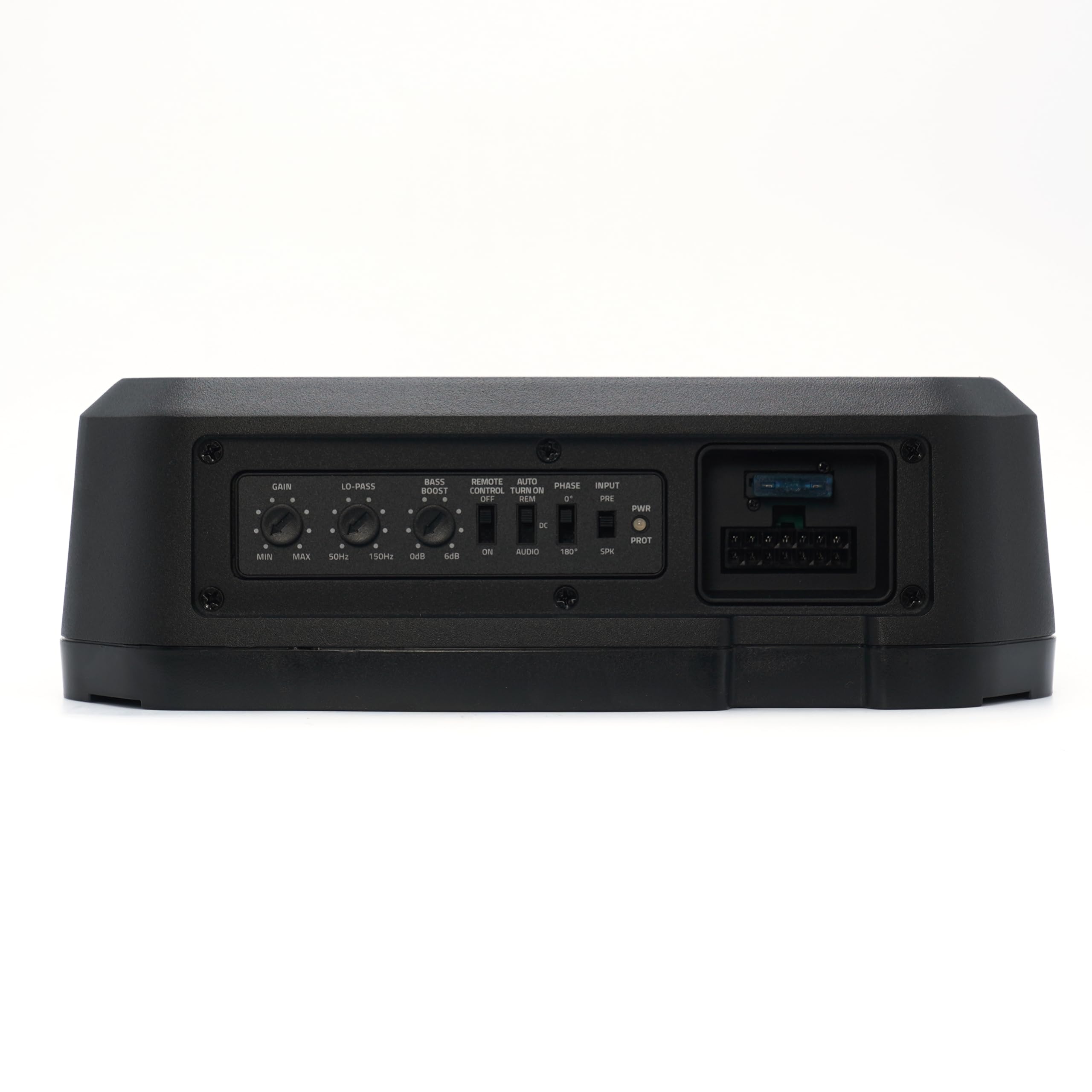 Hertz DBA 201 F Subwoofer Activo 200 mm, 220W RMS, 440W Pico, Amplificador Clase AB, Diseño Ultra Slim 79 mm, Control Remoto, Caja de Aluminio, Montaje Bajo Asiento
