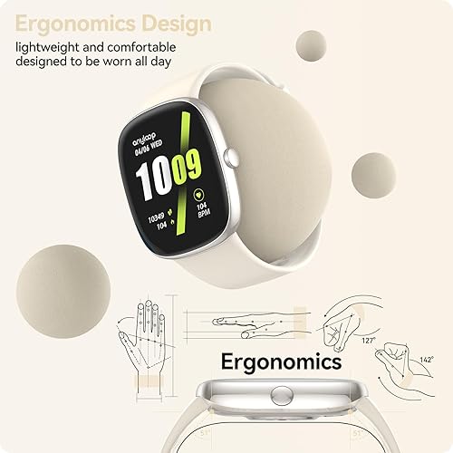 Miniatura 7 de Relojes inteligentes para hombres y mujeres con monitor de oxígeno en sangre de frecuencia cardíaca, seguimiento del sueño, contador de calorías de