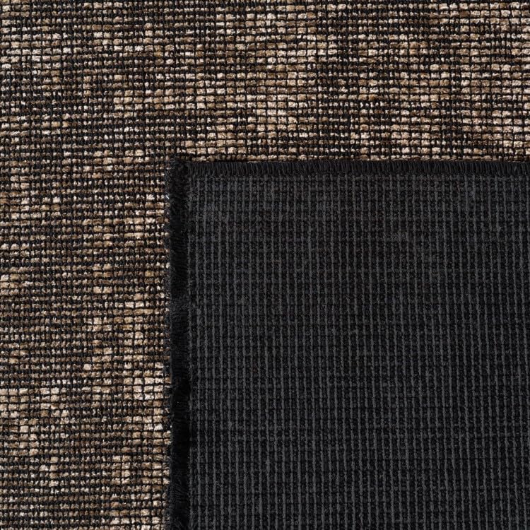 Tapis d’intérieur, Motif marbré, Couleur Beige, matière Chenille de Coton, Style scandinave - Dimension : 200x290 cm - Couleur : Beige