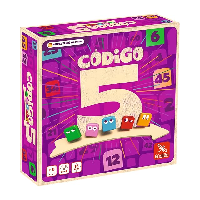 Ludilo - Código 5 | Juegos De Mesa Niños 8 Años O Más | Juego Mesa