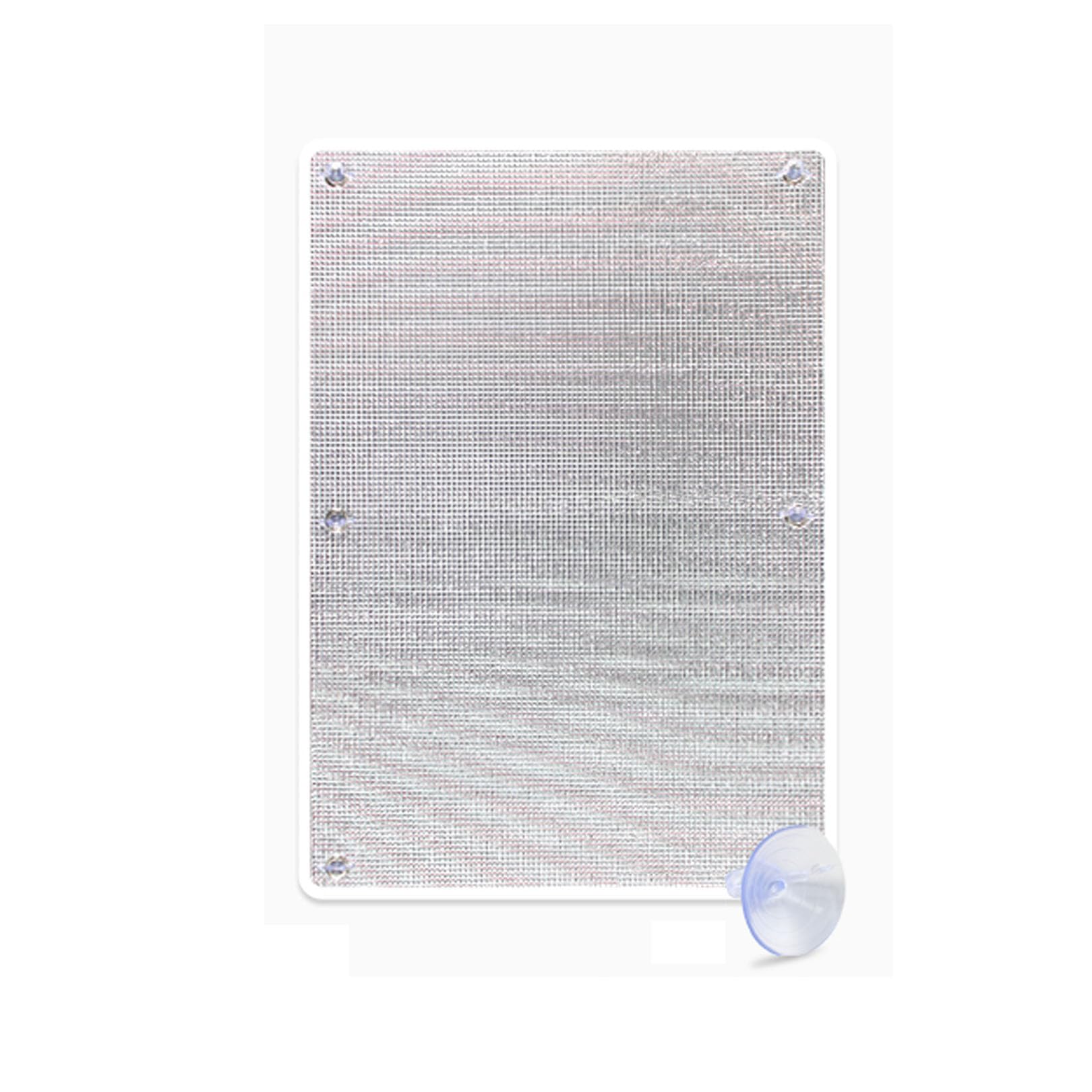 Pellicola Isolante Termico per Finestre,Pannello di Alluminio Riflettente,Foglio Riflettore Radiatore per Casa,Pannelli Termoriflettente per Termosifoni,Con Ventosa (100cm x 155cm)