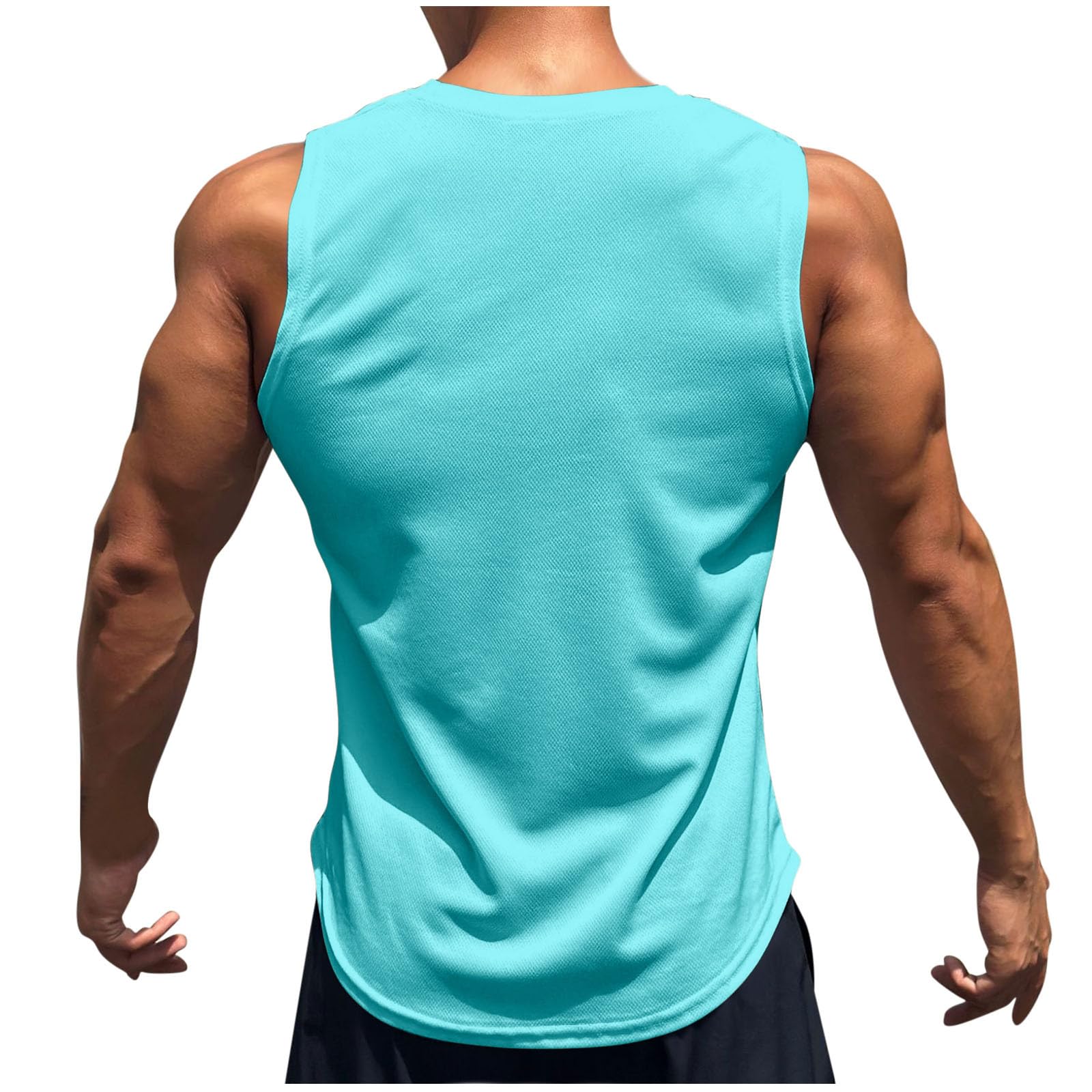 Débardeur Homme Tee-Shirt sans Manche Teeshirt Décontracté Été T-Shirts Impression Musculation Tshirt Doux Léger Mode Tee Shirt Manches Courtes Extensible Quotidien Vêtements