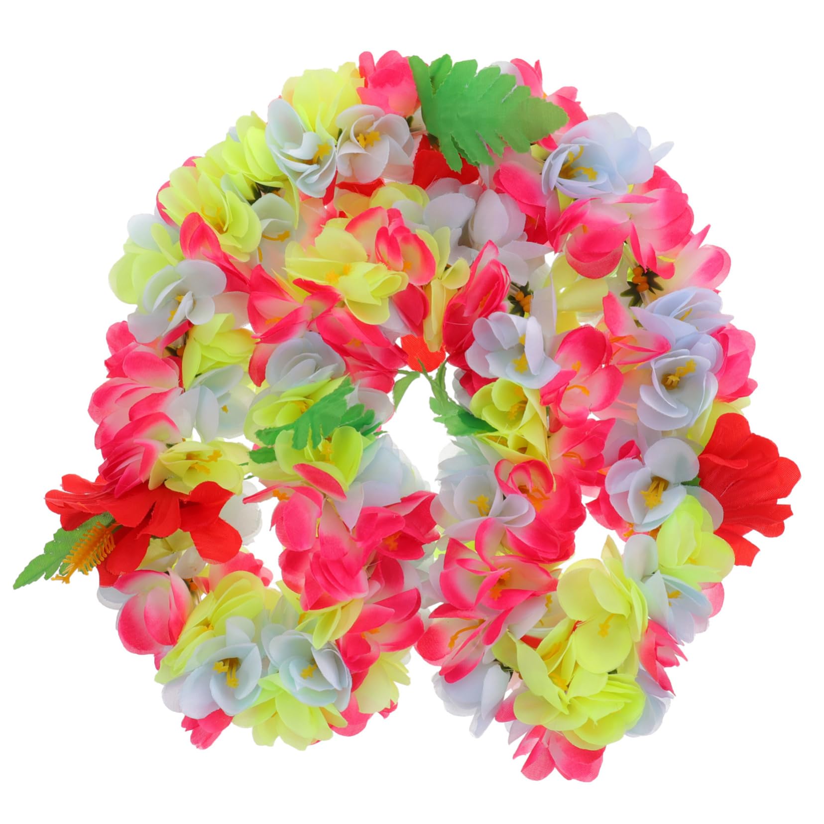 Lurrose 4 Pezzi Di Alta Ghirlanda Di Fiori Decorazioni Hawaiane Decorazioni Per Feste Hawaiane Decorazioni Floreali Forniture Per Feste Hawaiane Posa Collana Ghirlanda Hawaiana