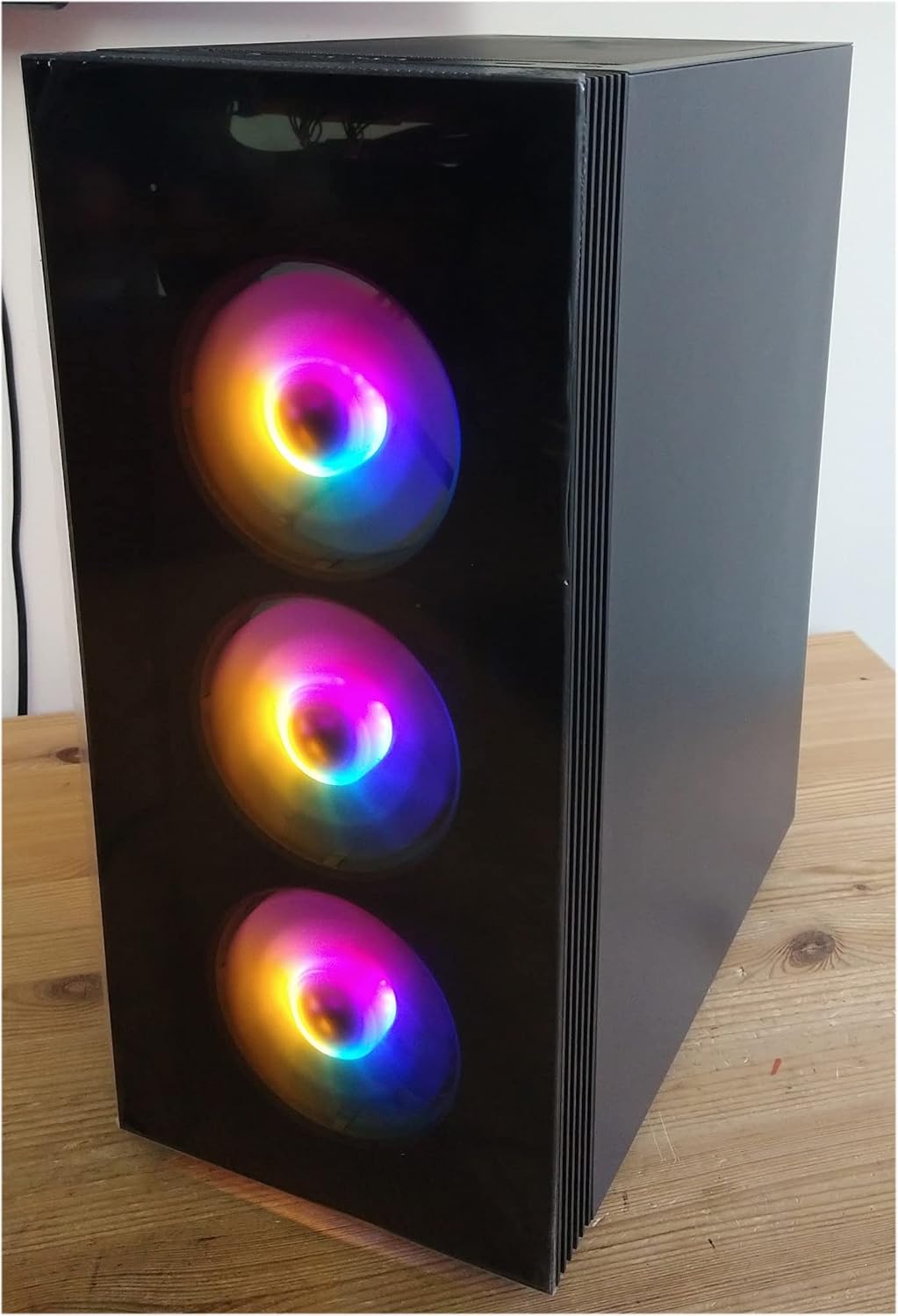 Centaurus Druid 4 Gaming PC, AMD Ryzen 7 9700X 8-Core, Radeon RX 9070 XT 16GB, 32GB DDR5 RAM, 2TB NVMe SSD, Liquid Cooler, Windows 11 PRO, WiFi. Custom Desktop Glass Window ARGB Lights