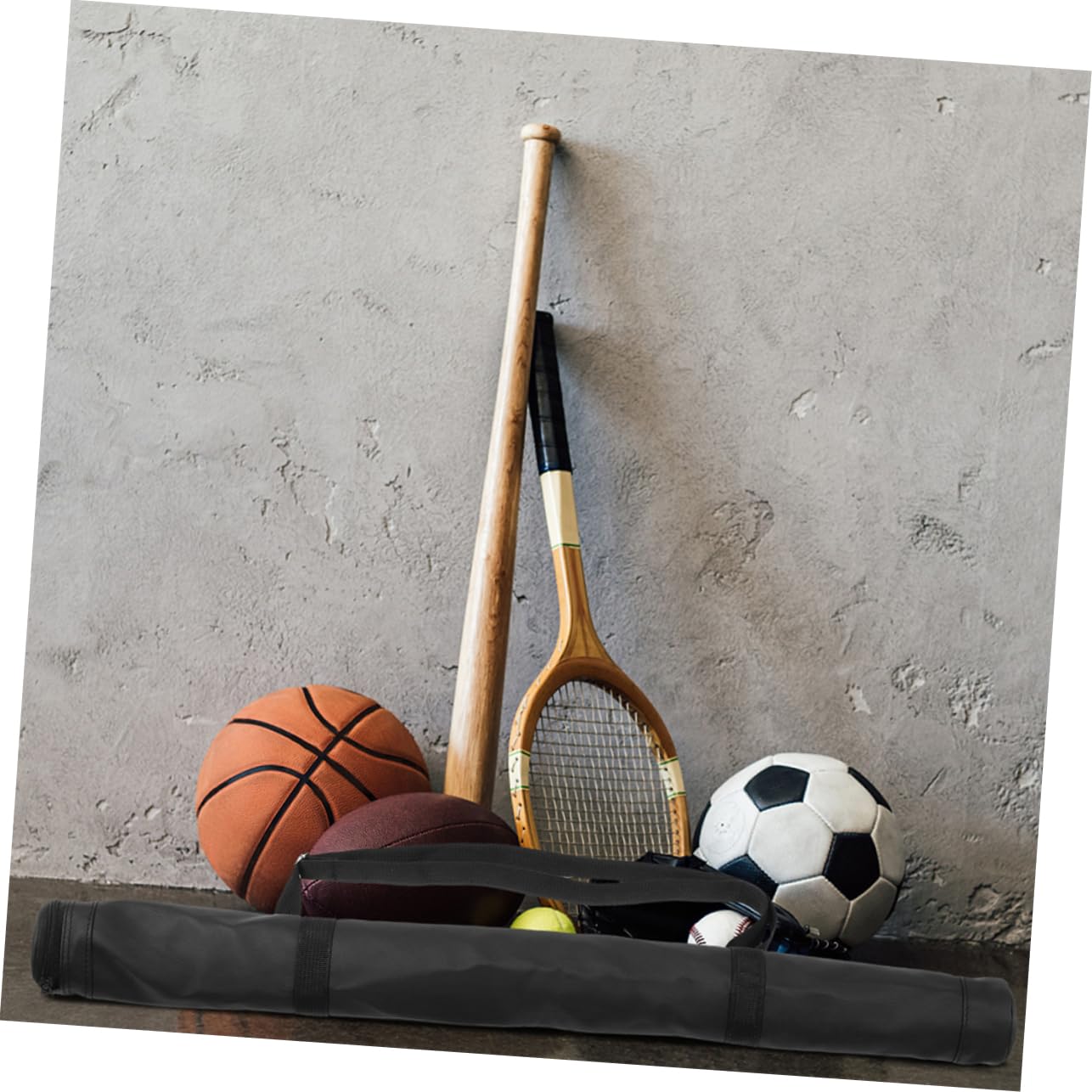 Housse De Rangement Pour Batte De Baseball - Tissu Oxford Noir, 85 Cm - Transport Et Protection