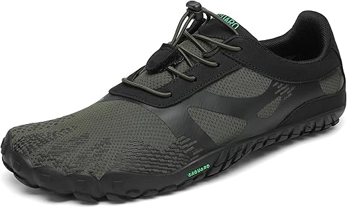 SAGUARO Zapatos minimalistas para hombre y mujer, con puntera ancha, sin caída, para entrenamiento cruzado al aire libre