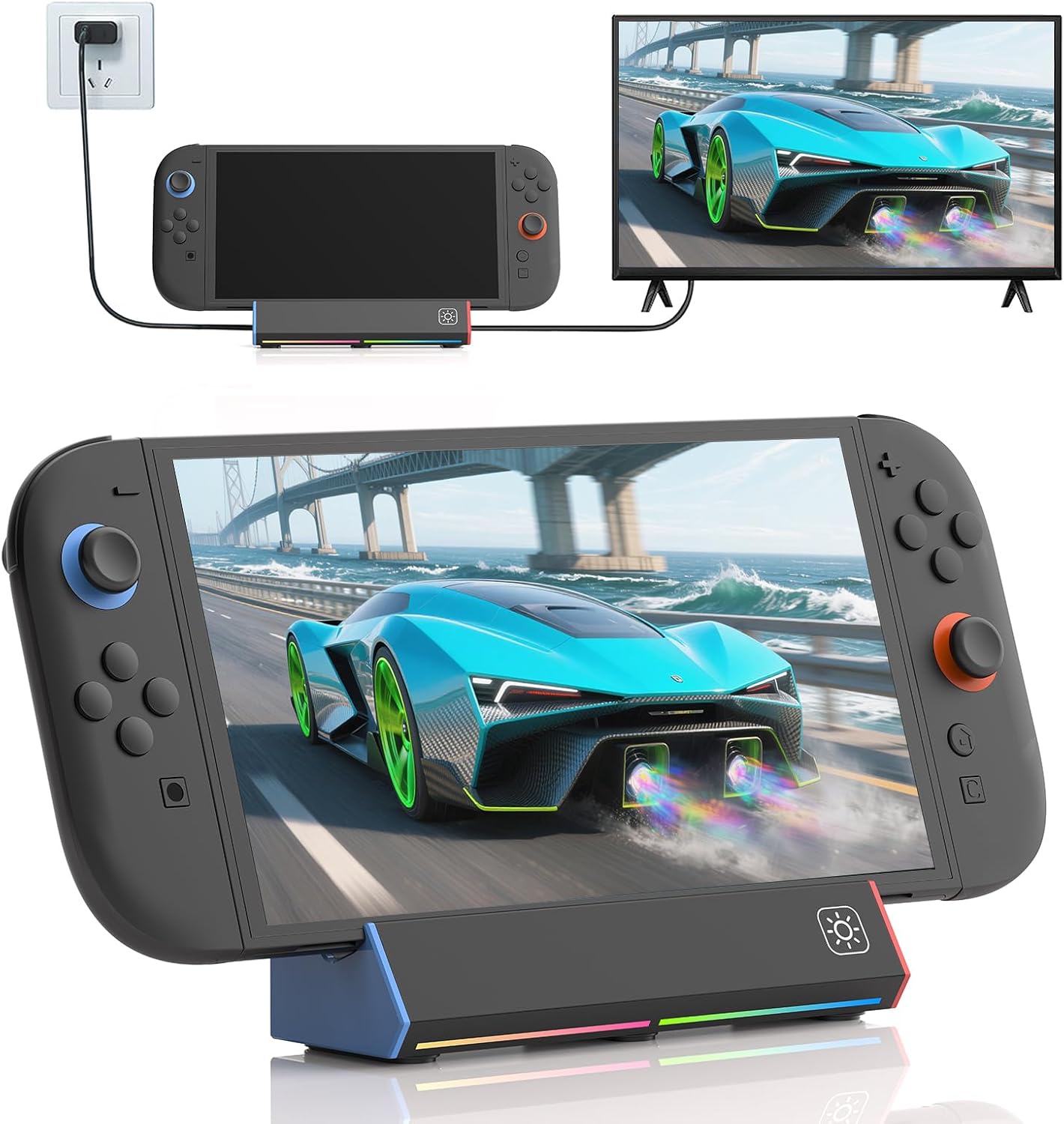 iPLYGAM Switch 2 Dock for Nintendo Switch 2