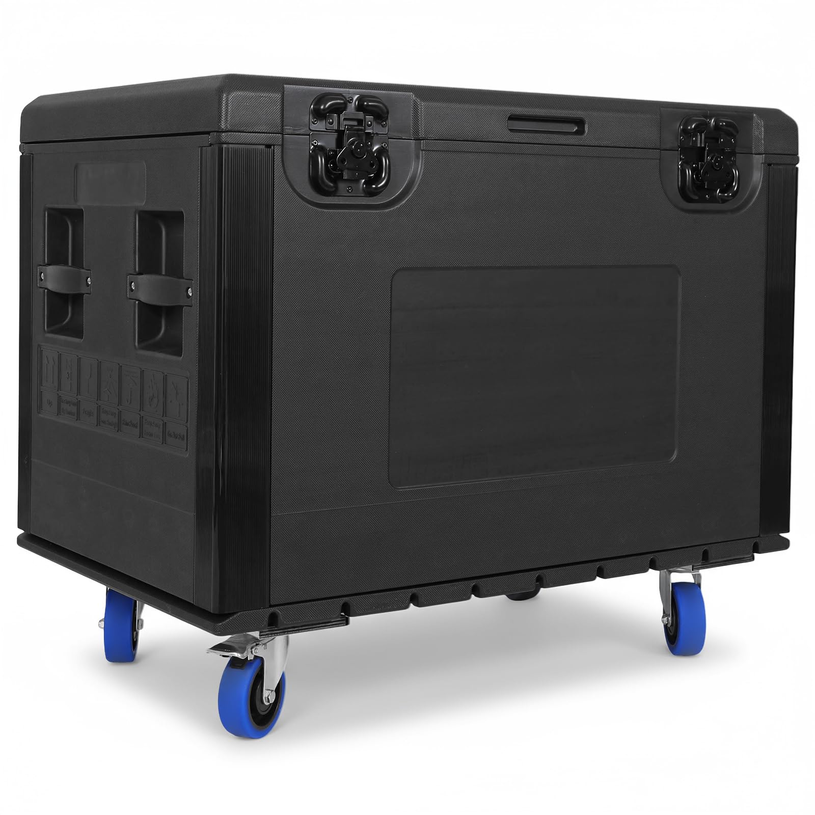Stapelbarer ATA Rollkoffer für Pro-Audio & DJ-Geräte, wasserdicht, 35 x 22 x 24 Zoll