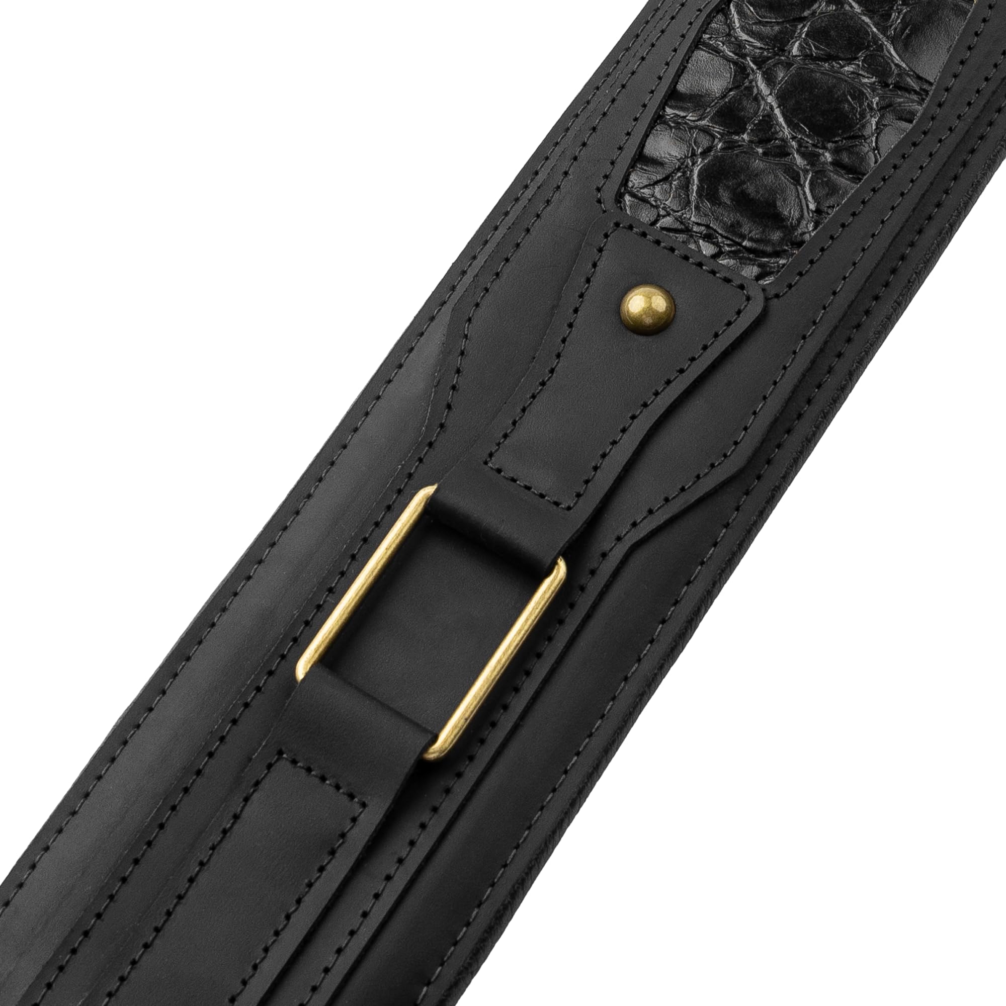 Levy's Leathers Apex Series Gitarrengurt aus echtem Crazy Horse Leder