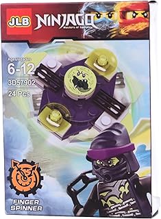 مجموعة ألعاب الأصبع والدوران مكونة من 24 قطعة من جيه ال بي - من (جي تي جي تويز) A158