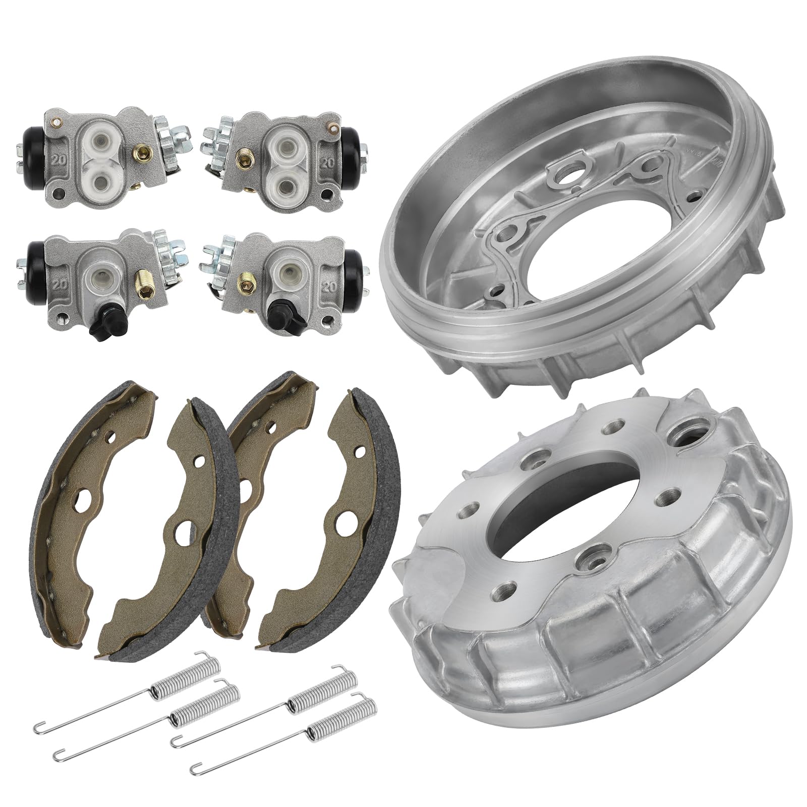 Cylindres de roue de frein avant pour Honda TRX300 TRX300FW Fourtrax 300 4x4 1988-2000 (Kit complet gauche et droit), OEM# 45330-HC5-006 45310-HC5-006