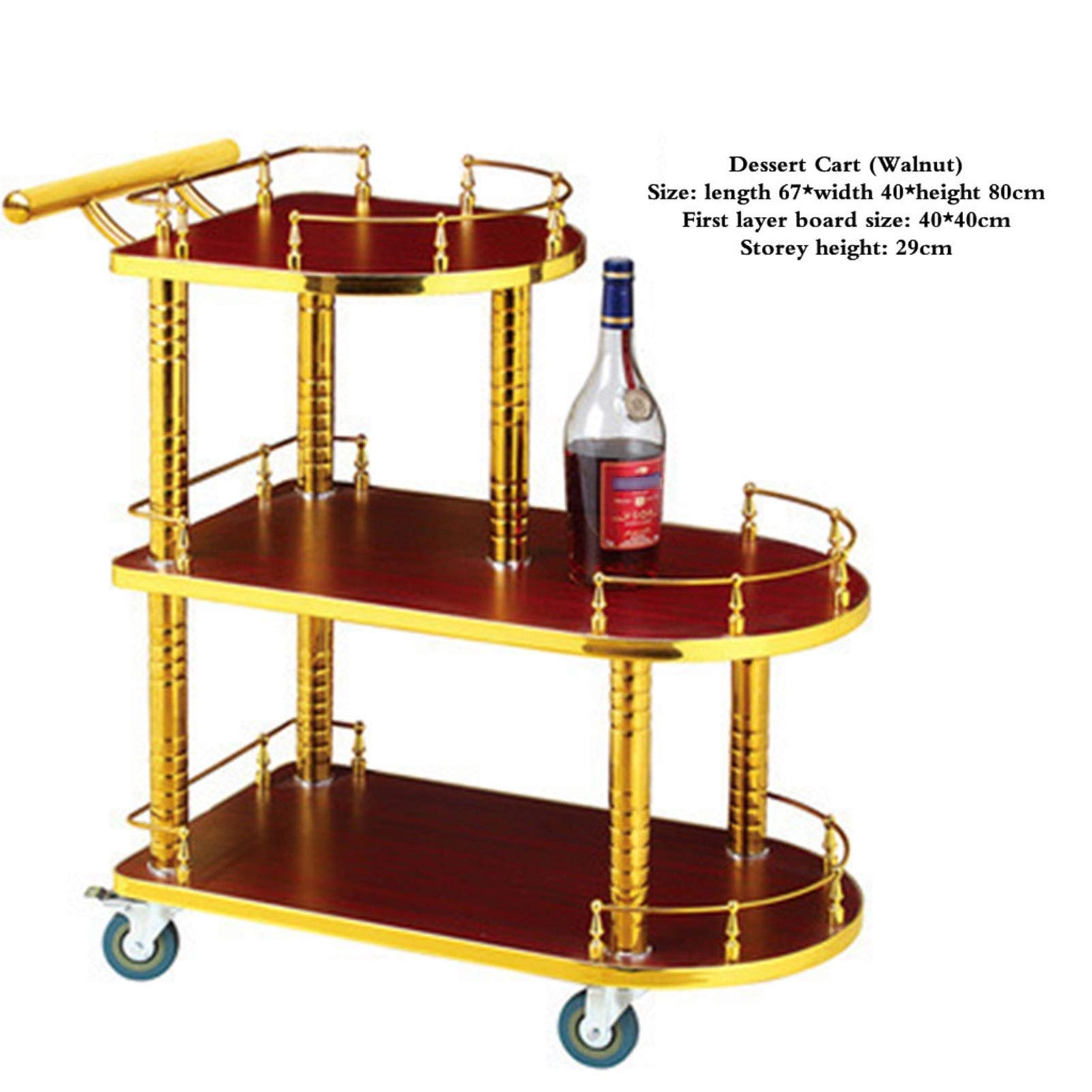 バーカート、ゴールド、サービングカートキッチン、ダイニングルーム Amazon.co.jp: バーカート, ゴールド, サービングカート