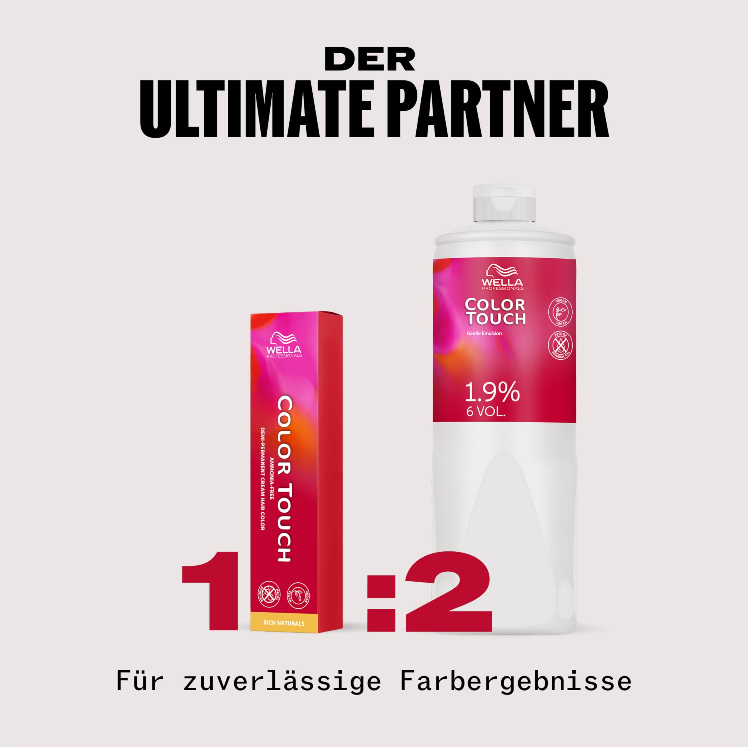 Wella Professionals Color Touch Rich Naturals – Ammoniakfreie, vegane Intensivtönung mit Metal Purifier – für tiefe,natürliche Nuancen bis zu 28 Haarwäschen - 4