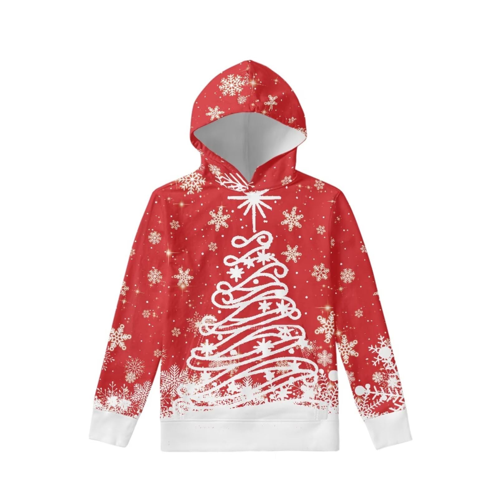 Coloranimal Girls Boys Sports Casual Long Sleeve Sweatshirts Hoodies with Front Pocket Sweater Tops Age 6-16year