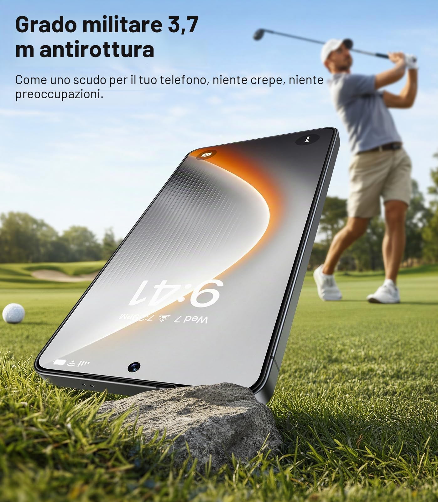 TORRAS OrigArmor AR Pellicola Vetroper Samsung Galaxy S26 Ultra, Vetro Temperato [3D visibilità e 100% antiriflesso], Pellicola protettiva standard militare infrangibile