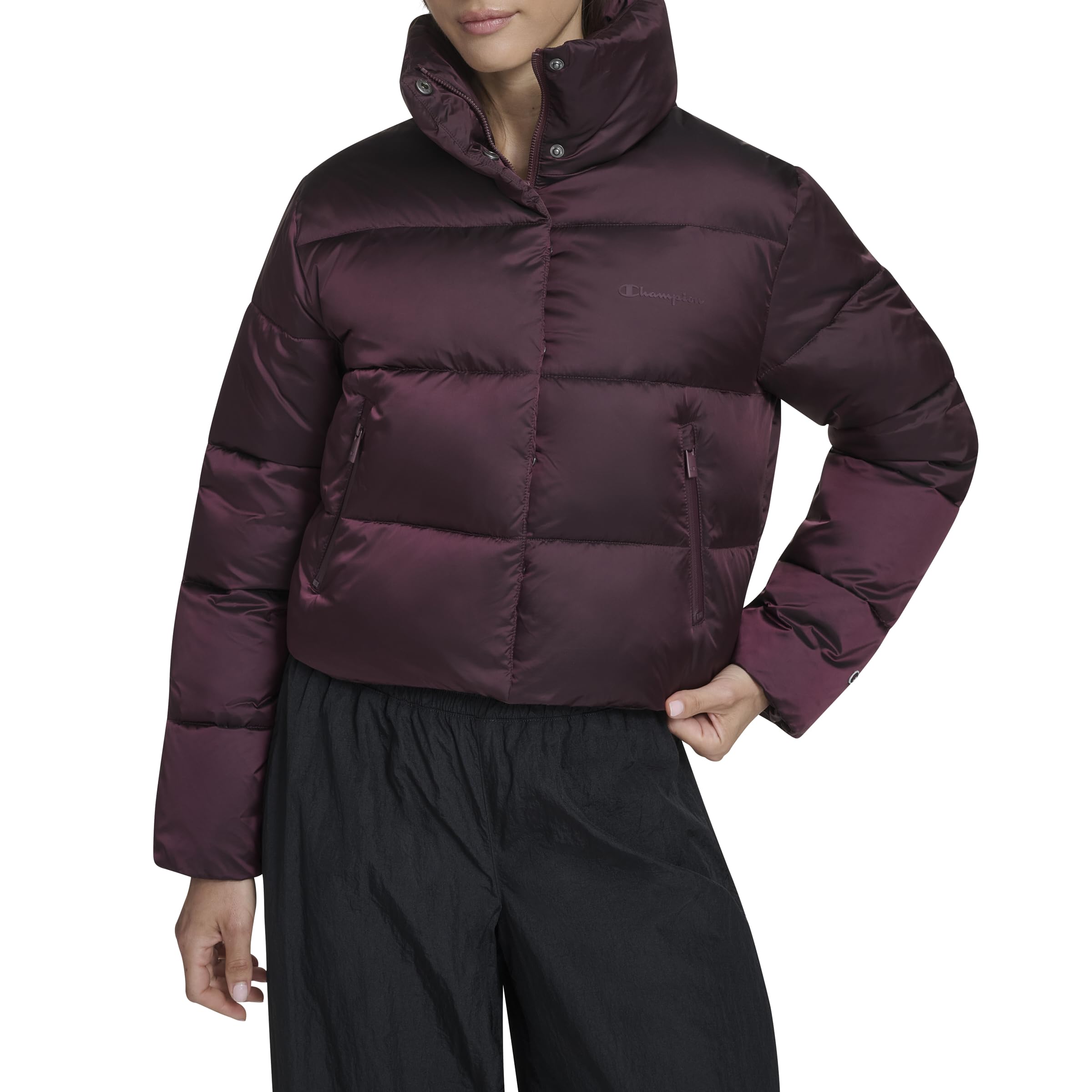 Champion Cropped Puffer Jacket