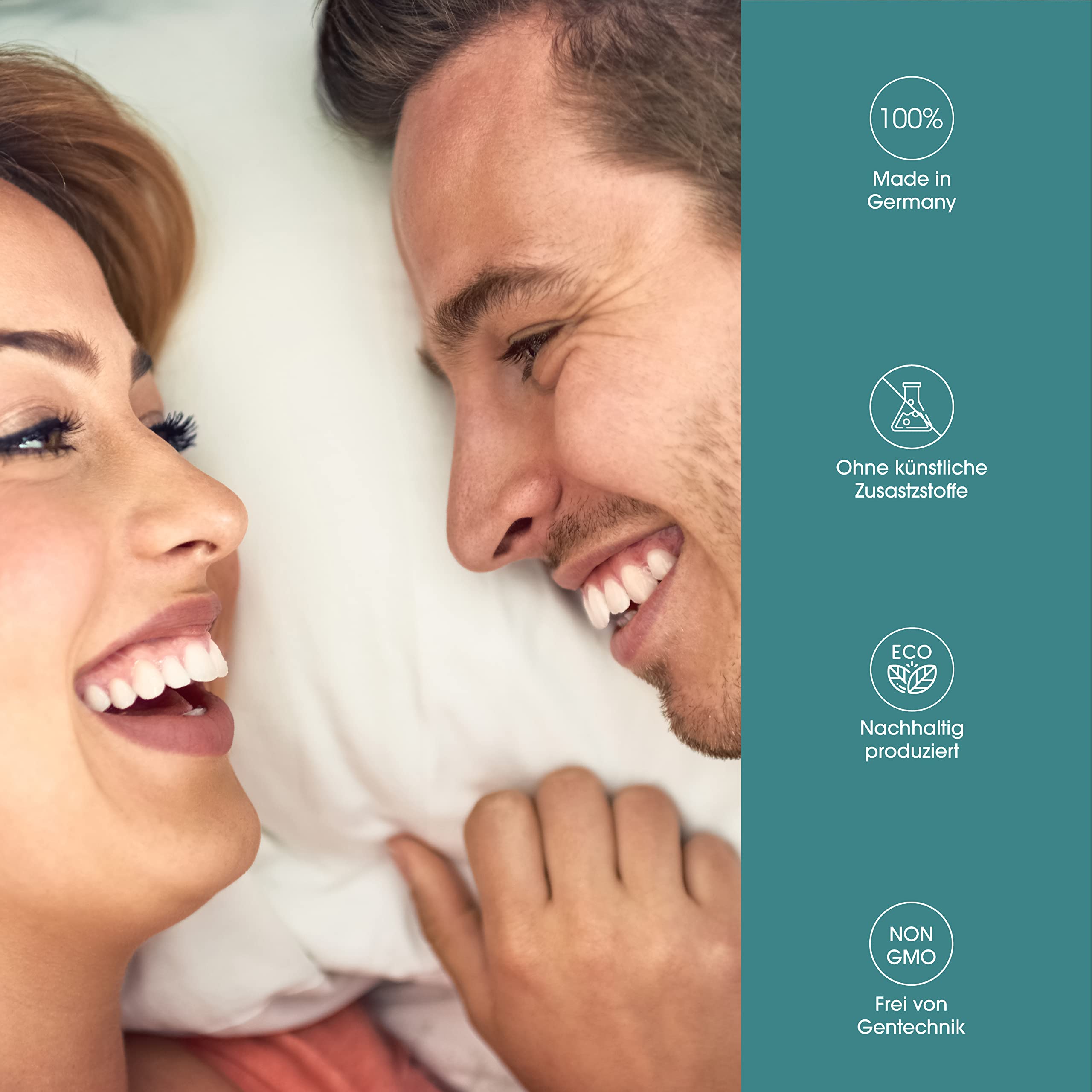 CARE S Kinderwunsch Mann Kapseln VEGAN - Spermaproduktion steigern und Fertilität erhöhen mit Folsäure, Zink, Selen, L-Carnitin, L-Arginin & Vitaminen