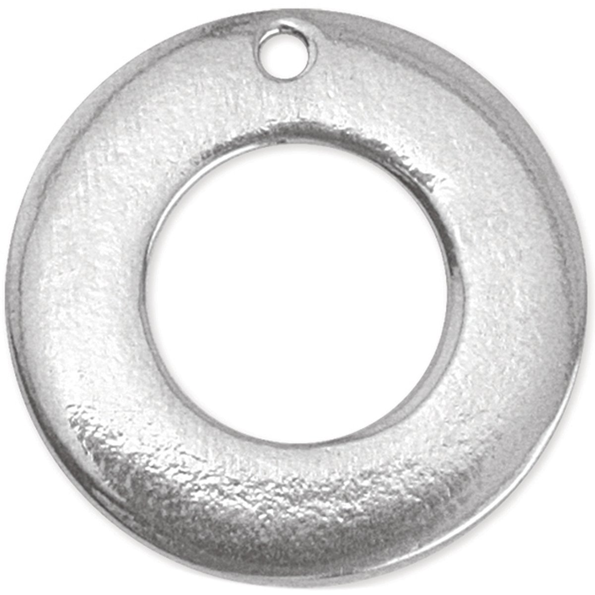 Stamping Blank Washer 15/16" 2/Pkg-Pewter