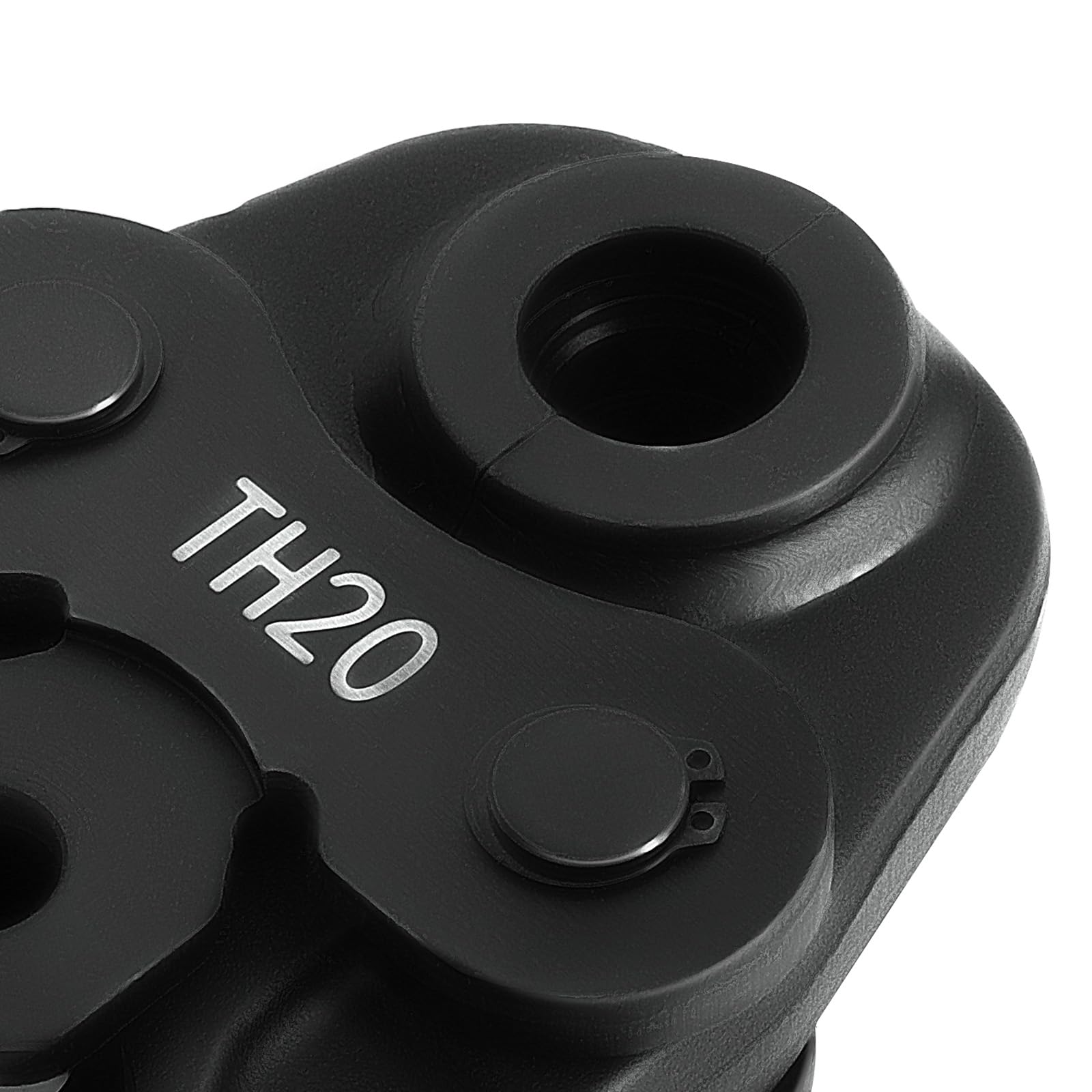 Ganasce a pressa, pinza con profilo TH 16 20 26, tubo composito, per tubi compositi in alluminio e plastica