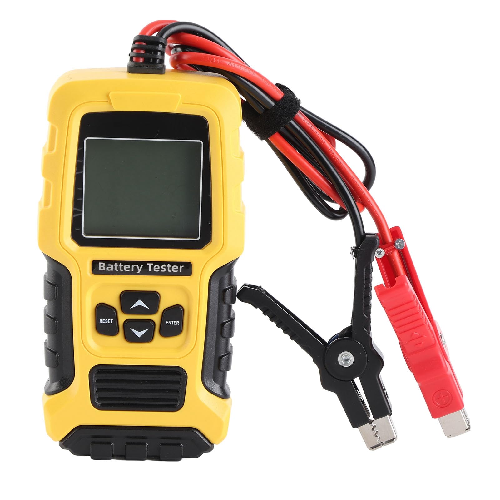 SIXRUN Tester Batteria per Auto, Dispositivo di Test Batteria con Tecnologia di Conduttanza per Batterie 12V 24V, Display Digitale Controllo Resistenza Interna Tensione Rapida per Tecnici di Auto e