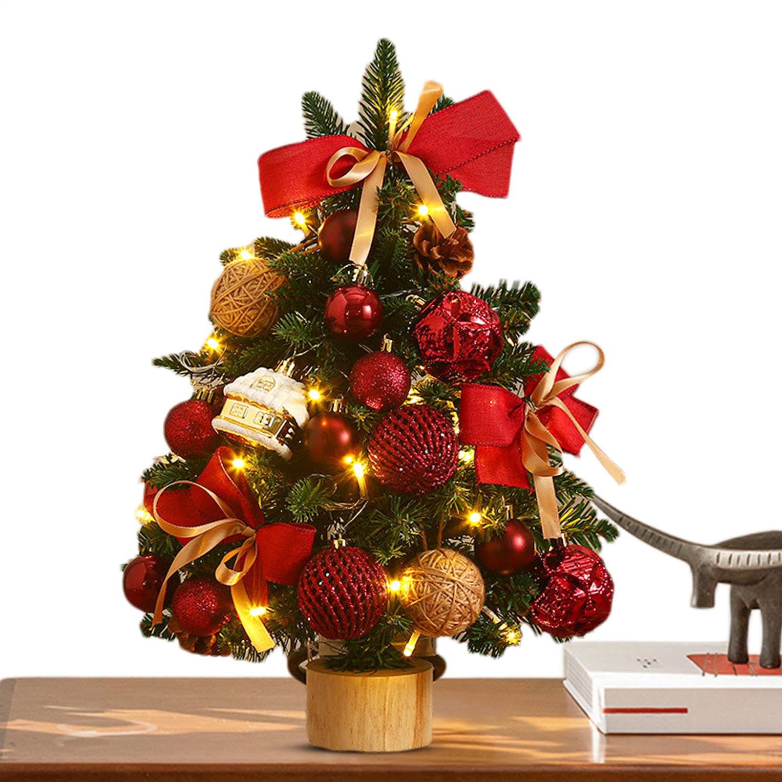 Albero Di Natale Da Tavolo Decorazioni Festività