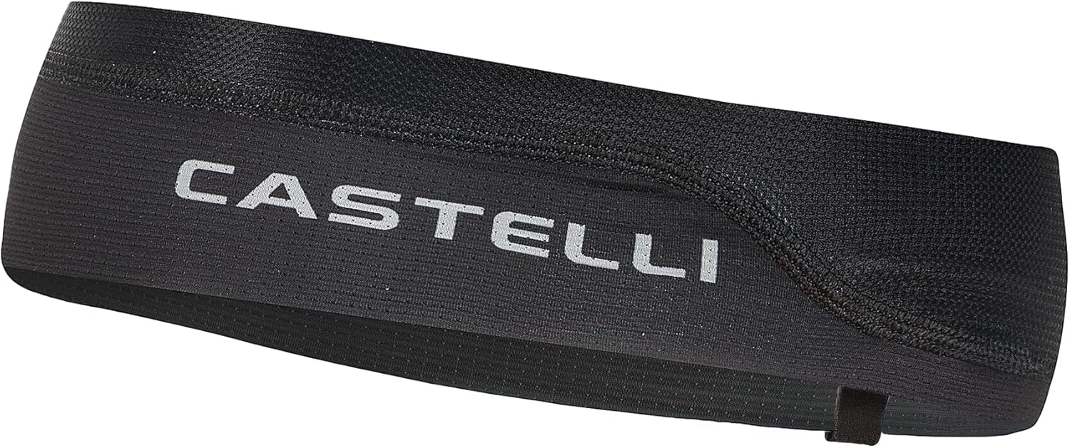 CASTELLI Unisex Summer Headband, Breathable Headwear Cycling Accessory for Road & Gravel Biking for Men & Women