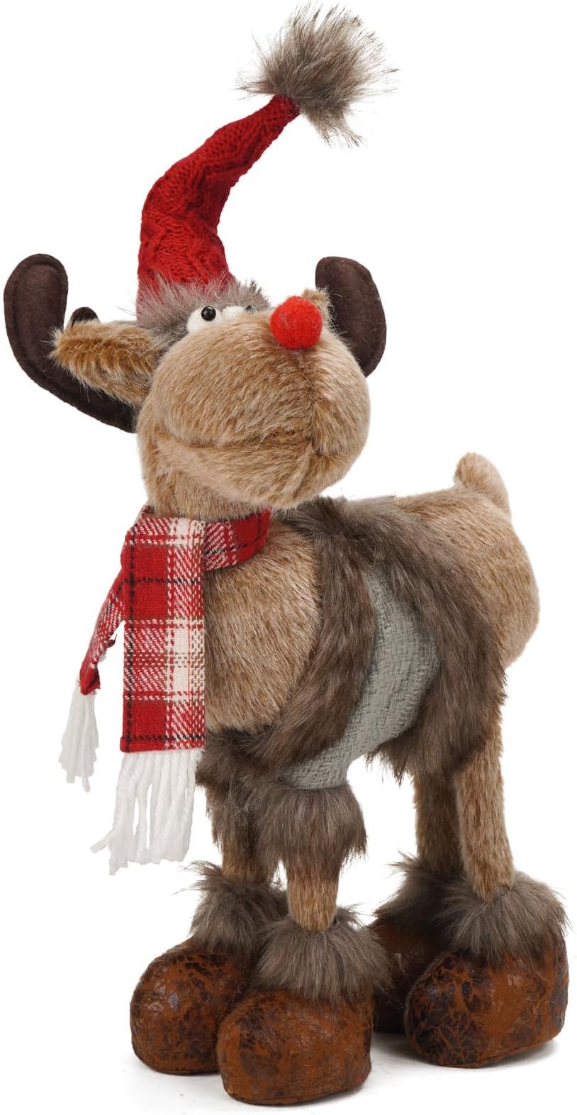 ALLYORS 20inch Reindeer Christmas Decoration, Standing