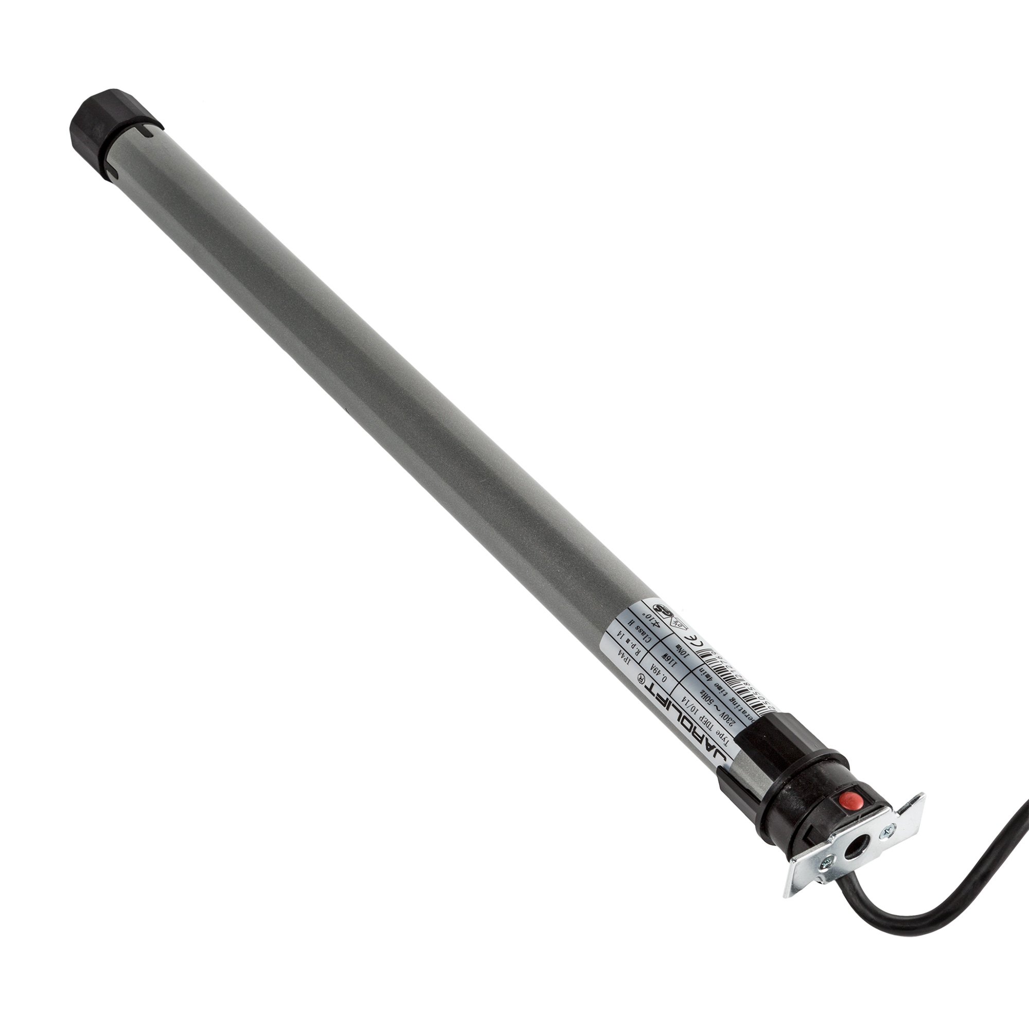 jarolift 1x Motor Tubular Electrónico para Persianas TDEF 10 Nm/14, Incluye Mando a Distancia de 4 Canales con Timer Integrado TDRCT 04