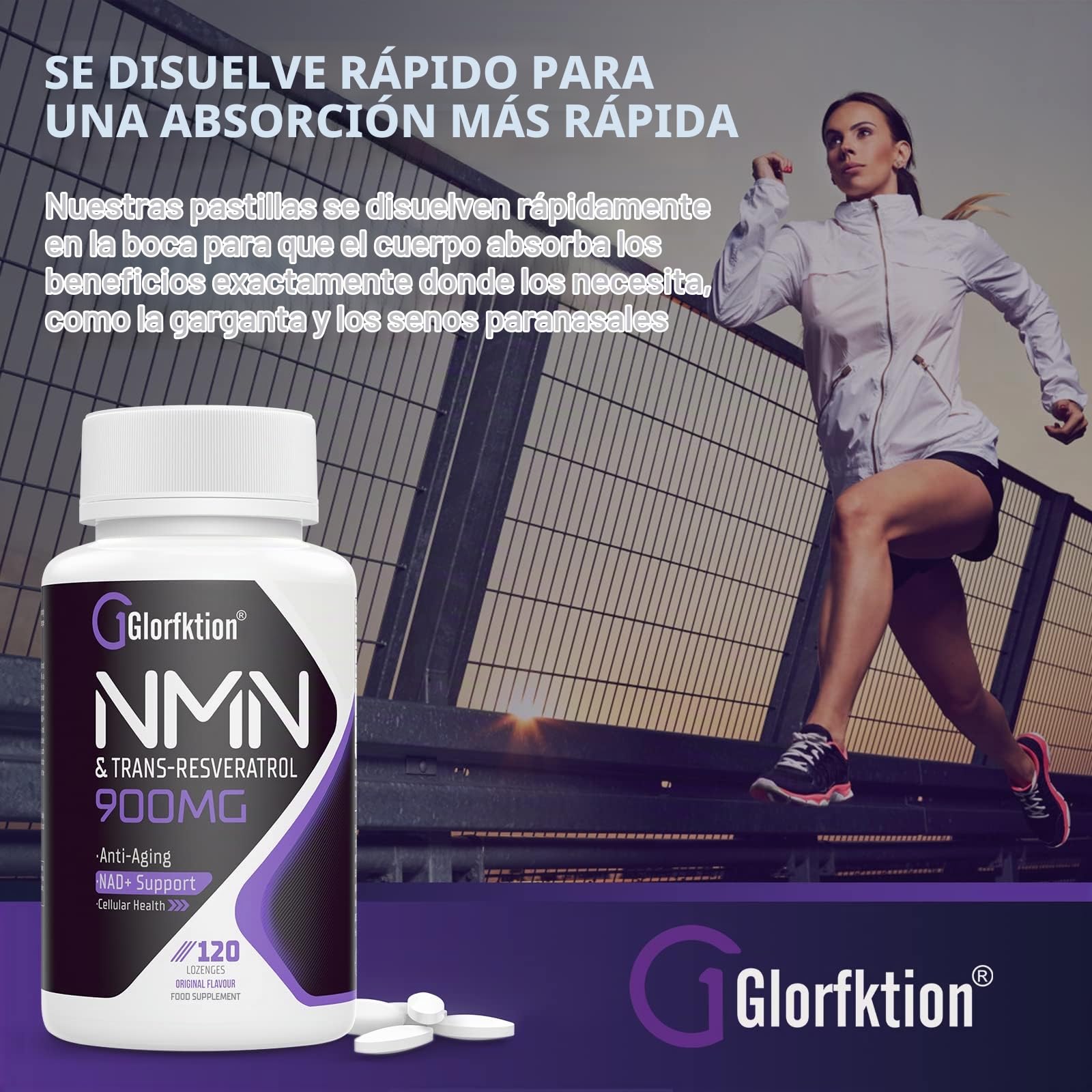 Sublingual Pastillas + 99% Trans-Resveratrol 900mg | 120 Pastillas de Acción Rápida Mejoradas con Pimienta Negra para Máxima Absorción | 950mg por Pastilla (120 unidad (Paquete de 4))