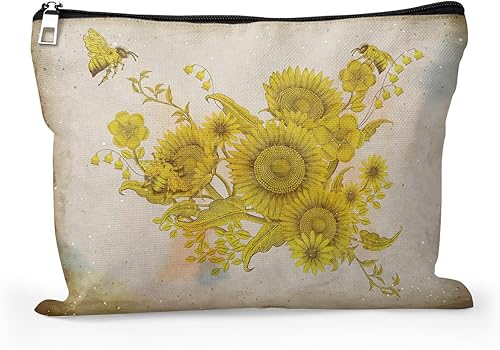 Miniatura 10 de Cafl Bolsa de maquillaje para viajes, artículos esenciales para organizar joyas, bolsa de cosméticos para el cuidado de la piel, neceser